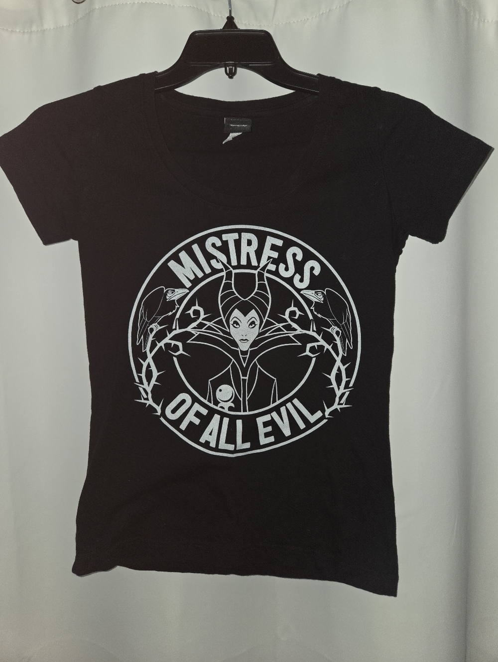 Disney Black 'Mistress of All Evil' Maleficent Graphic Tee
